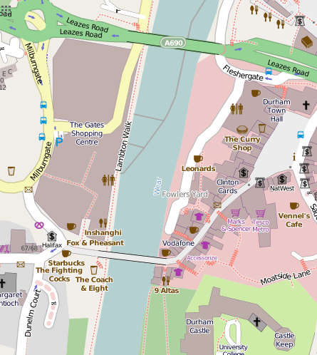 Map of Fowler's Yard