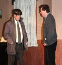 Brevis, about to leave, say to Arnold 'You're a good bloke, you know Arnold ... You deserve better, you really do'