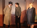 And now a 1930s whodunnit - DCI Jim Rash (Clem) and DS Fiona Longstaff (Vivvi) surround and grill Arnold