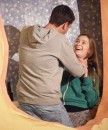 Oh, it's kicking off again next door. Now Jack (Michael Luke) strangling Sonja (Jayne Stopford-Taylor) through the cutaway again.
